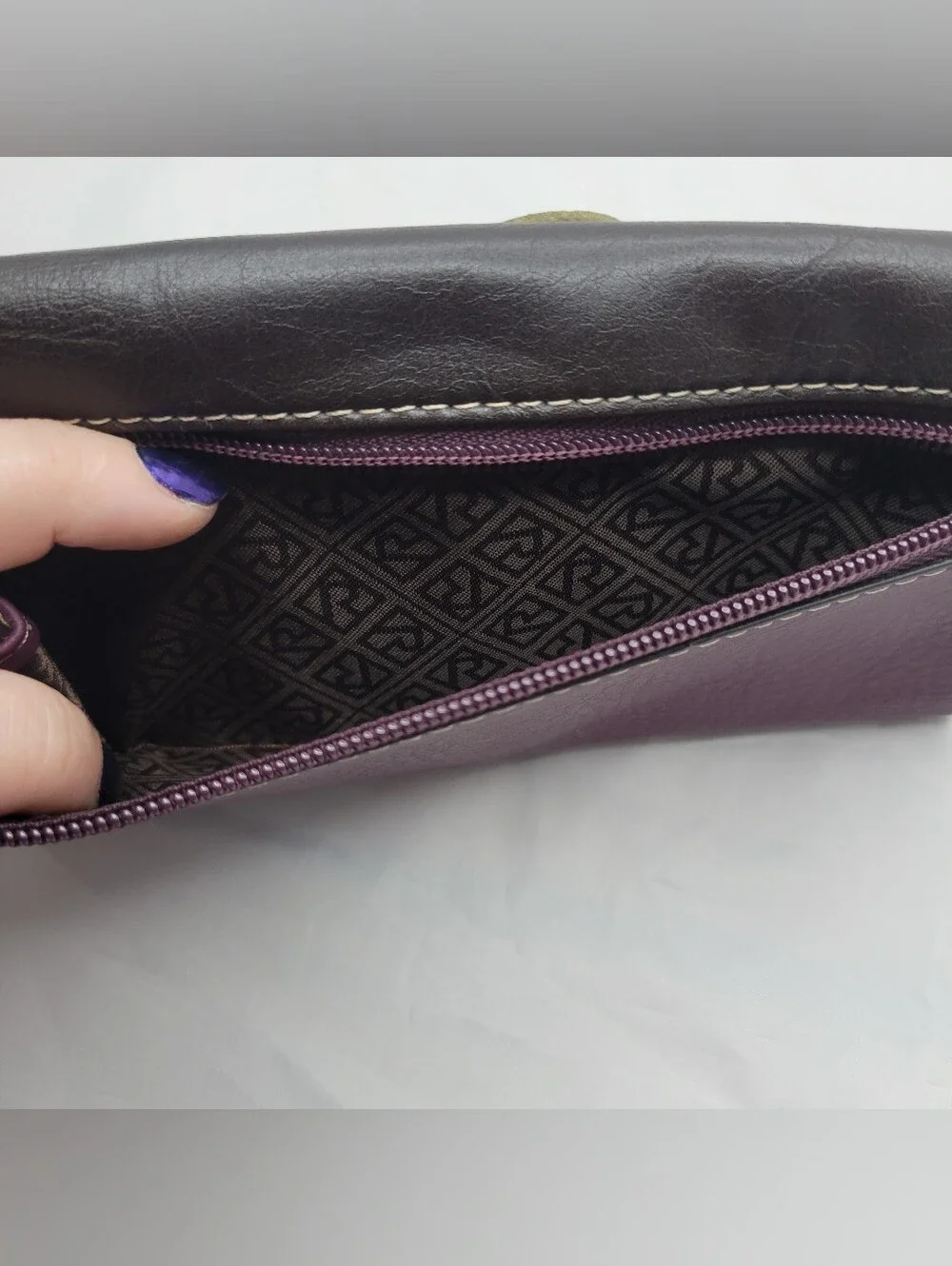 Relic brown purple